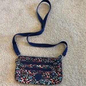 Kipling Laurie confetti dream crossbody bag